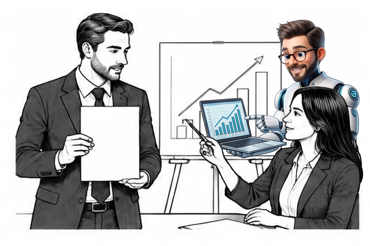 Line illustration: Performance Tracking: Measuring the Success of Organic Inquiries